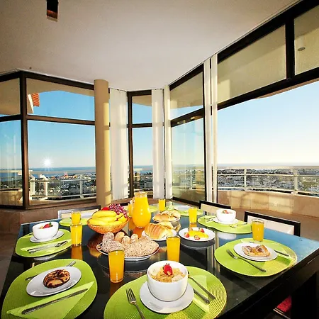 アパート Penthouse In Albufeira With Private Pool